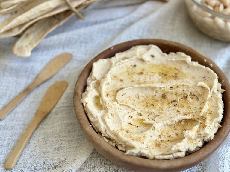 Hummus de porotos blancos o alubias768